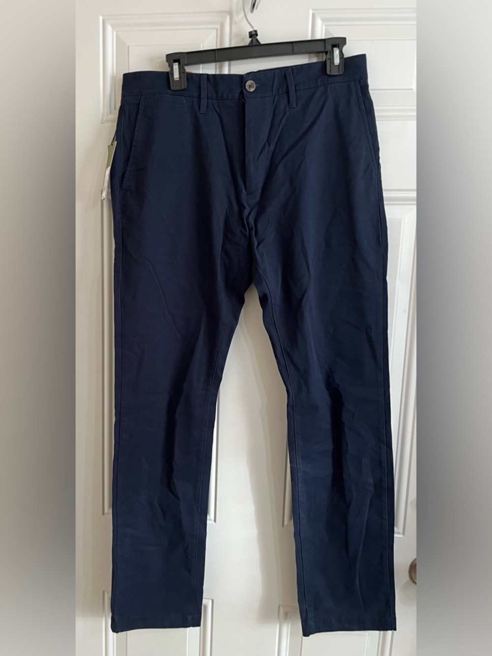 NWT Goodfellow & Co Hennepin Slim Chino Fighter Pilot Blue Pant Men 32x32 Preppy